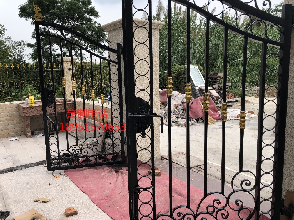 无锡铁艺大门厂家定做