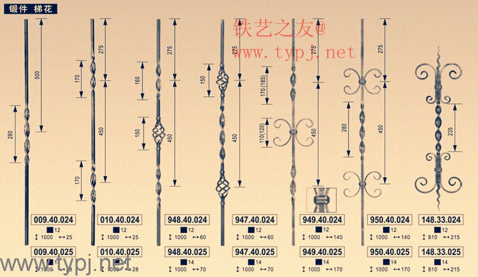 铁艺配件（锻件）